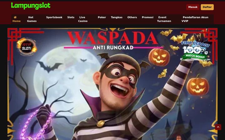 Screenshot of lampungslot.org
