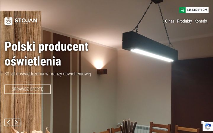 Screenshot of lampystojan.pl