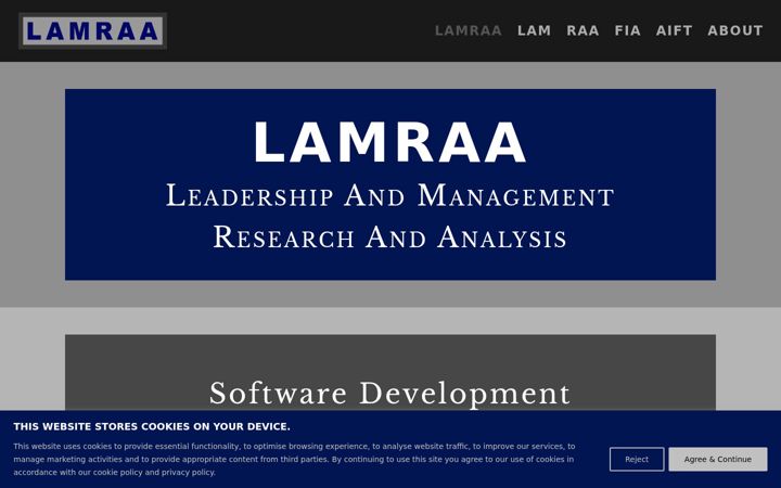 Screenshot of lamraa.com