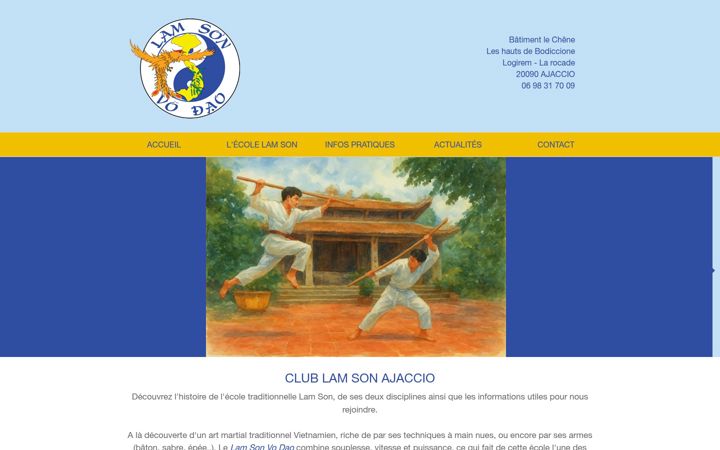 Screenshot of lamsonvodaocorse.fr