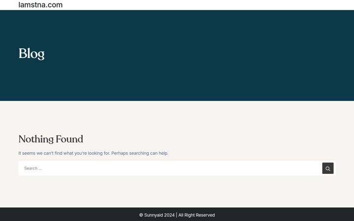 Screenshot of lamstna.com