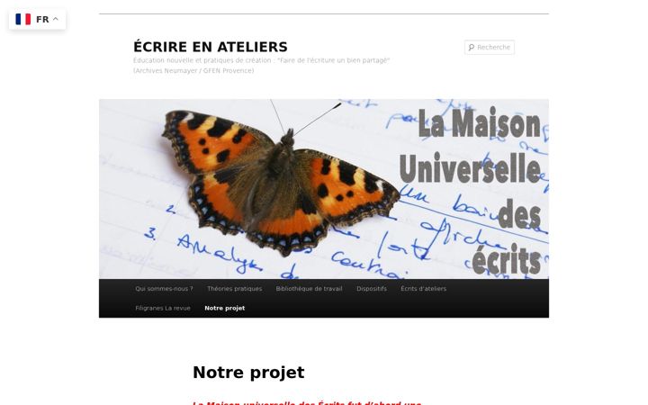Screenshot of lamue.org