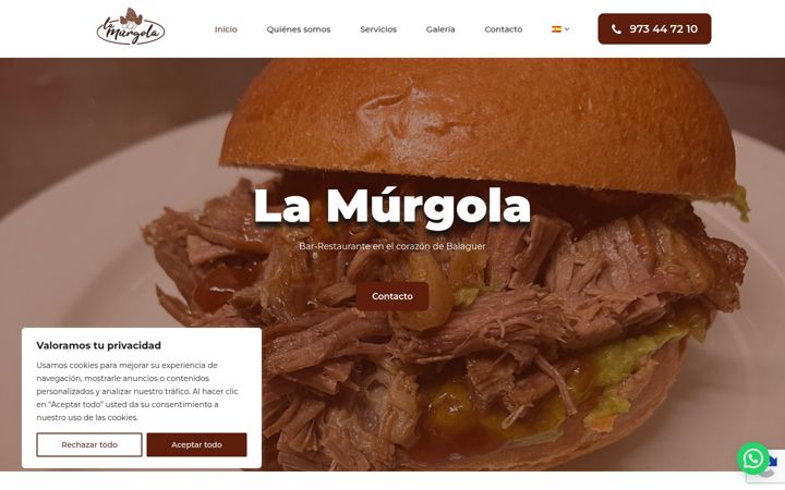 Screenshot of lamurgola.com