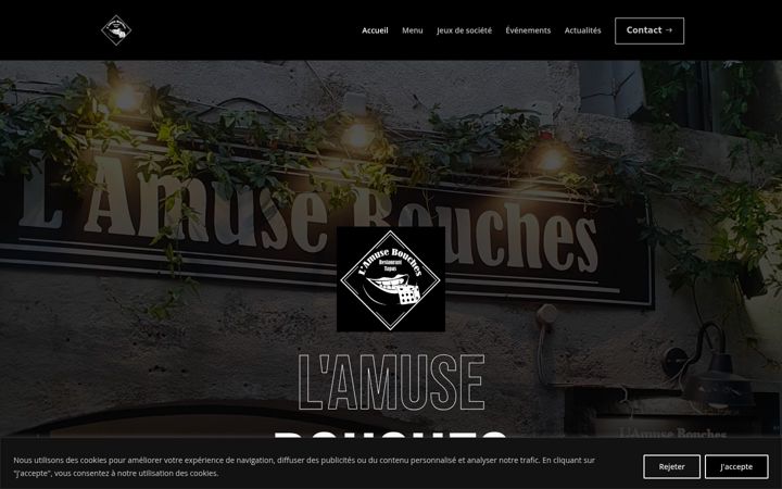 Screenshot of lamusebouchesrestotapas.fr