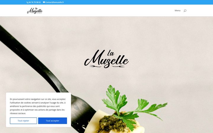 Screenshot of lamuzelle.fr
