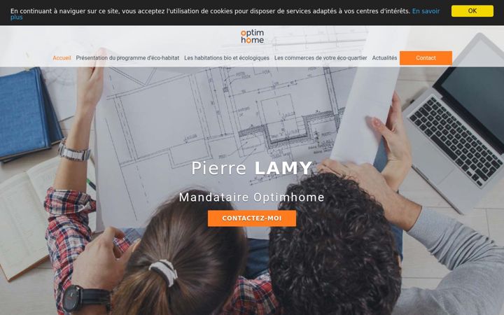 Screenshot of lamy-optimhome.com