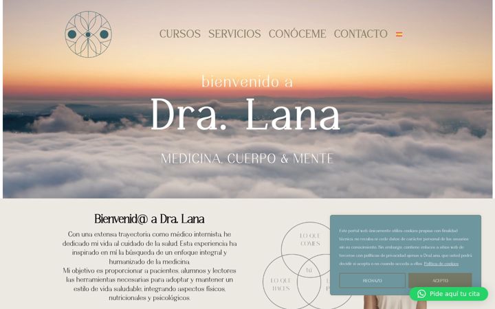 Screenshot of lana.com.es