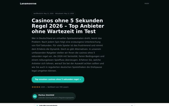 Screenshot of lanamonroe.de