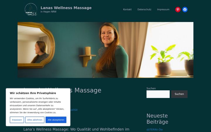 Screenshot of lanas-wellness-massage.de