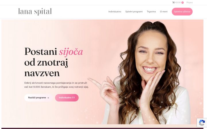 Screenshot of lanaspital.si