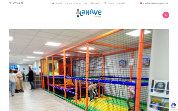 Screenshot of lanavedeanayeva.com