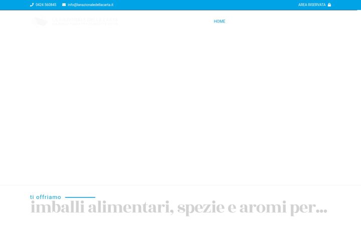 Screenshot of lanazionaledellacarta.it