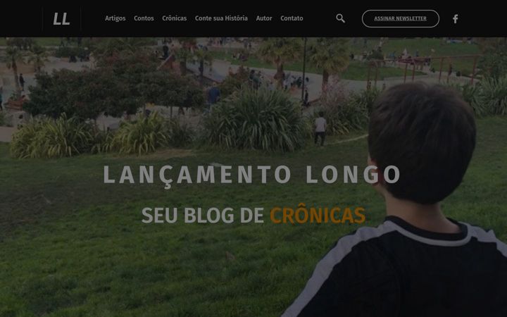 Screenshot of lancamentolongo.com.br