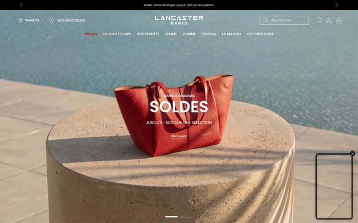 Screenshot of lancaster.com