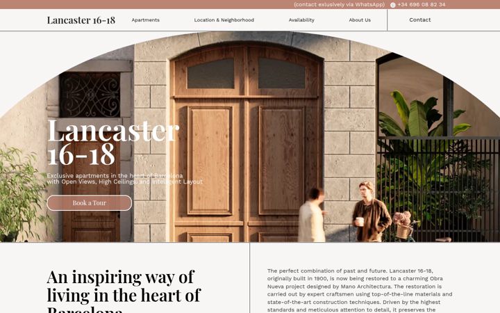 Screenshot of lancaster16.com