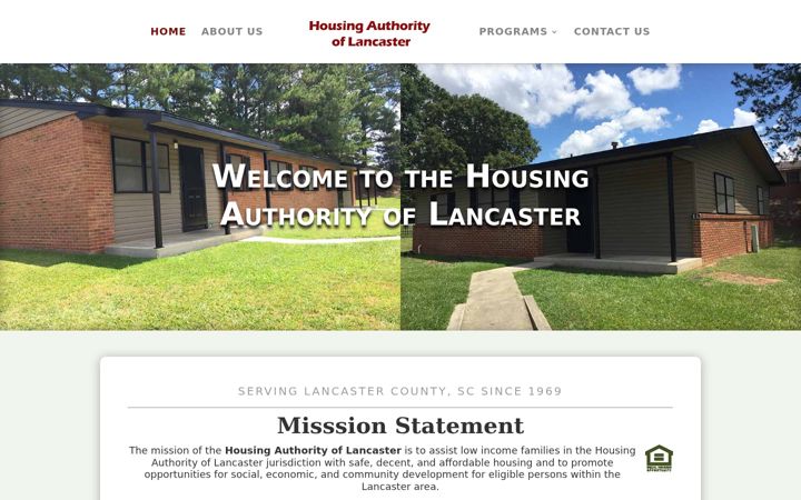 Screenshot of lancasterha.org