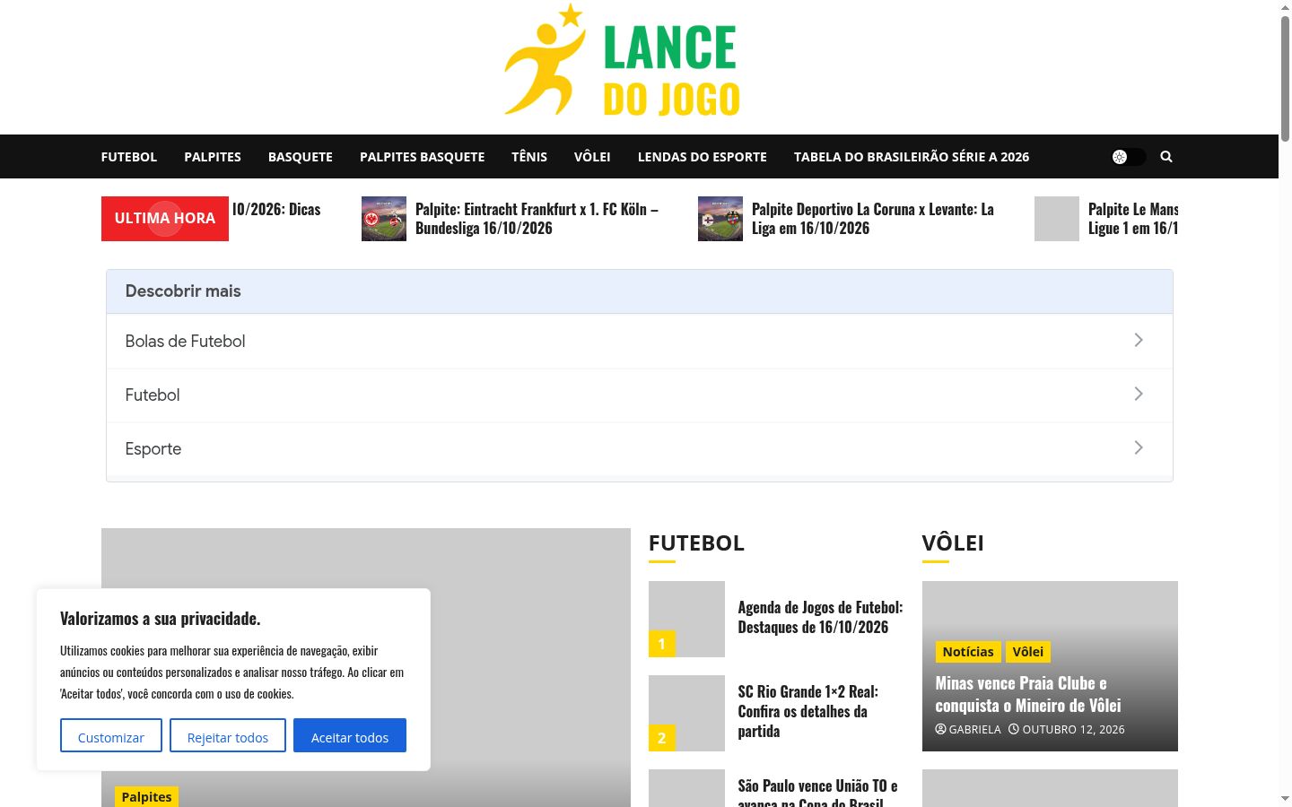 Screenshot tal-banner tal-kunsens muri qabel kwalunkwe interazzjoni
