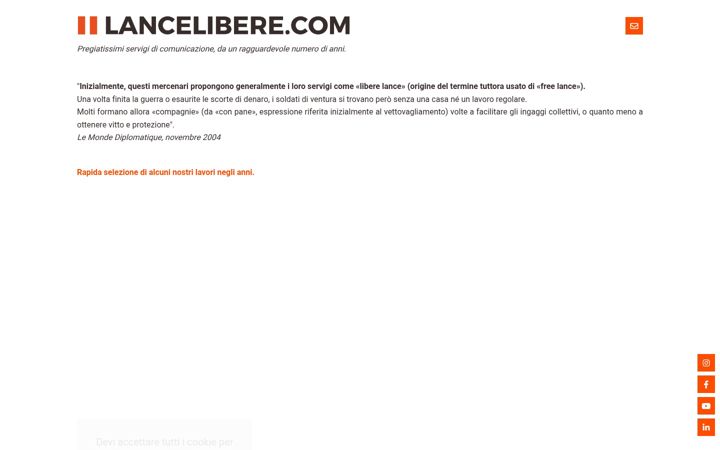 Screenshot of lancelibere.com