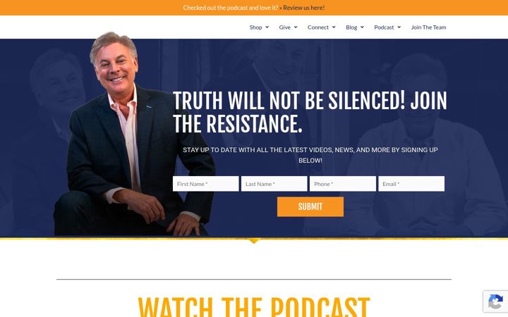 Screenshot of lancewallnau.com