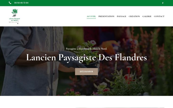 Screenshot of lancien-paysagiste.fr