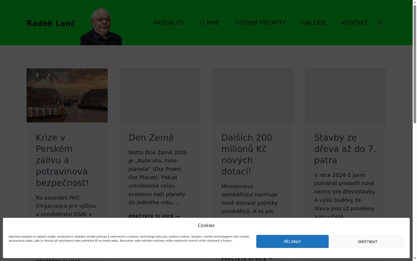 Zrzut ekranu banera zgody wyświetlanego przed jakąkolwiek interakcją