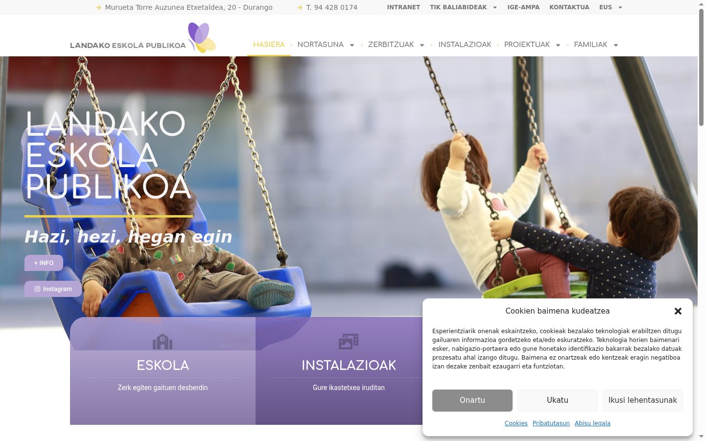 Snímka obrazovky banera súhlasu zobrazeného pred akoukoľvek interakciou