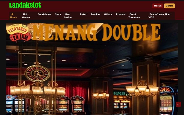 Screenshot of landakslot.com