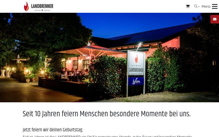 Screenshot of landbrenner.de