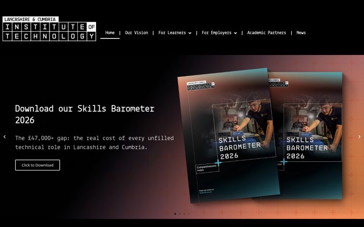 Screenshot of landciot.ac.uk
