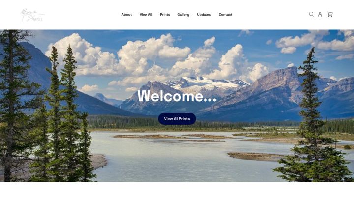 Screenshot of landerphotos.com