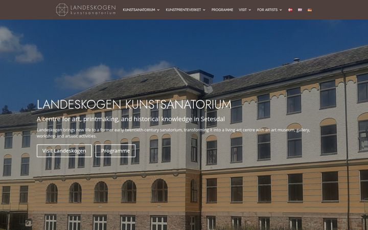 Screenshot of landeskogen.com