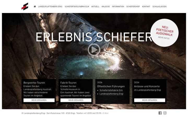 Screenshot of landesplattenberg.ch