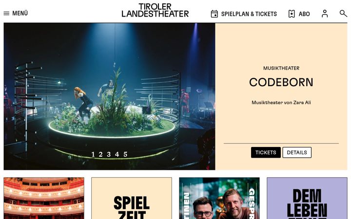 Screenshot of landestheater.at