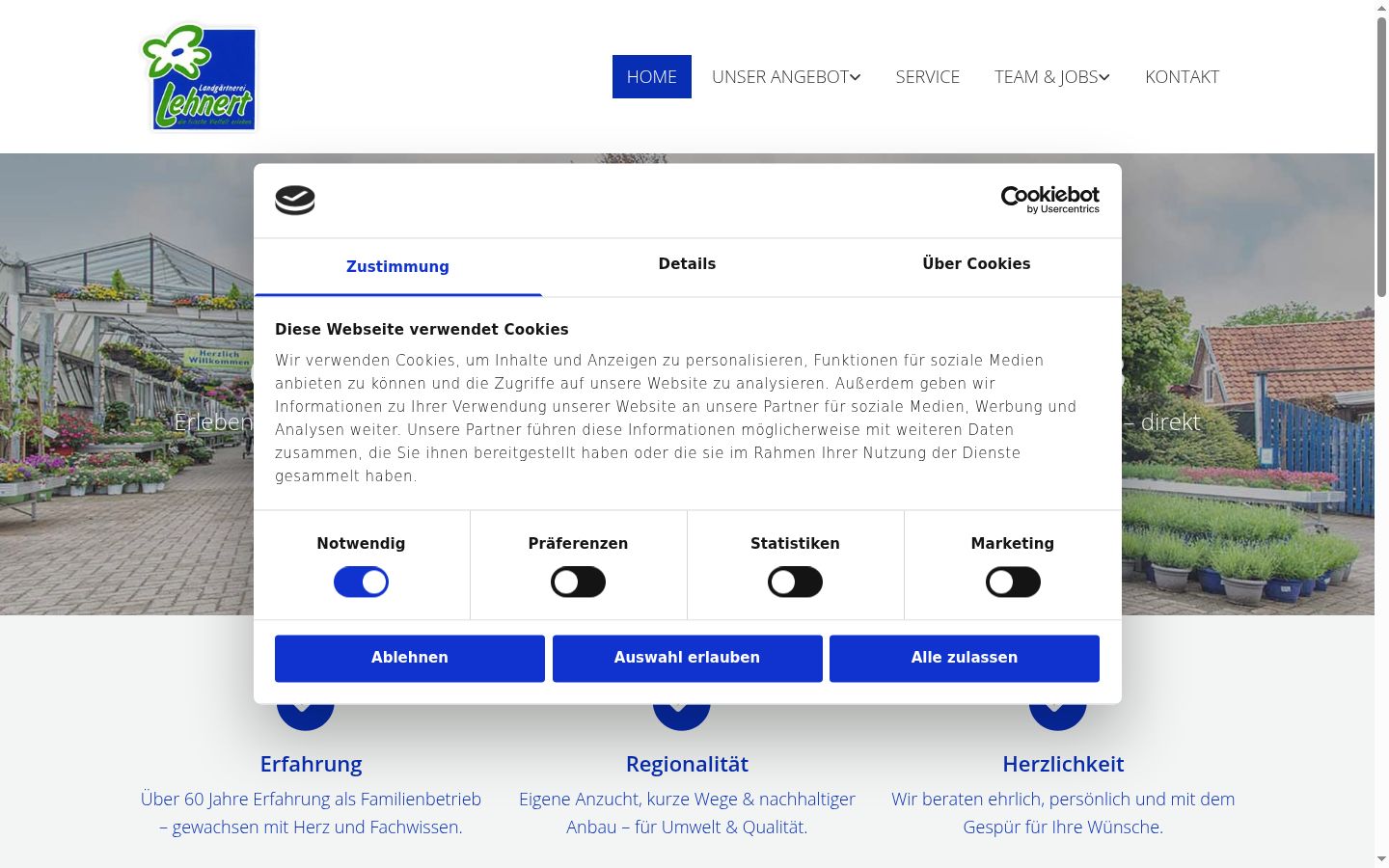 Sutikimo reklamjuostės, rodytos prieš bet kokią sąveiką, ekrano kopija