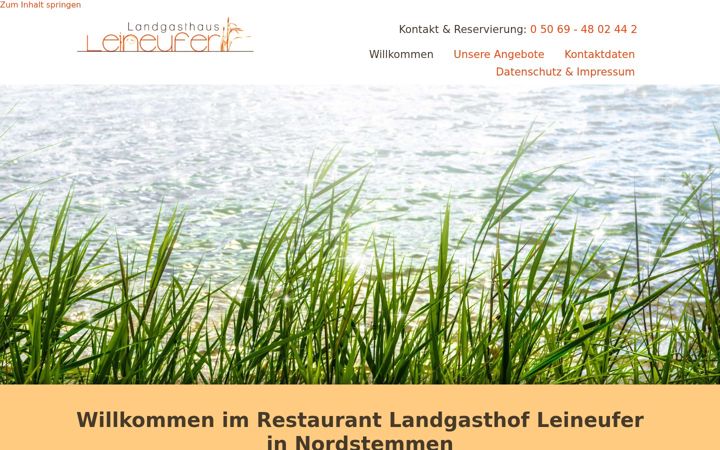 Screenshot ta' landgasthaus-leineufer.de