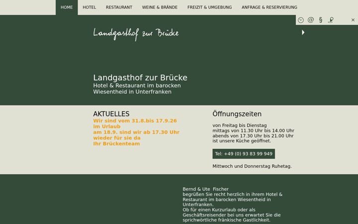 Screenshot of landgasthof-zur-bruecke.de