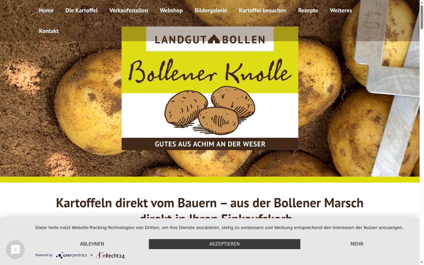 Screenshot tal-banner tal-kunsens muri qabel kwalunkwe interazzjoni