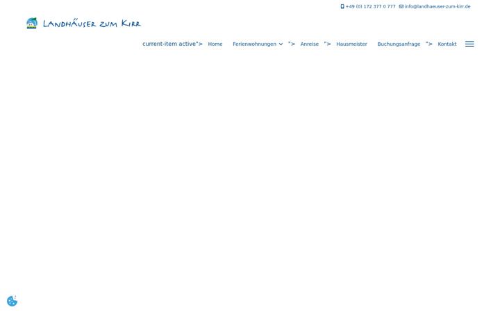 Screenshot of landhaeuser-zum-kirr.de