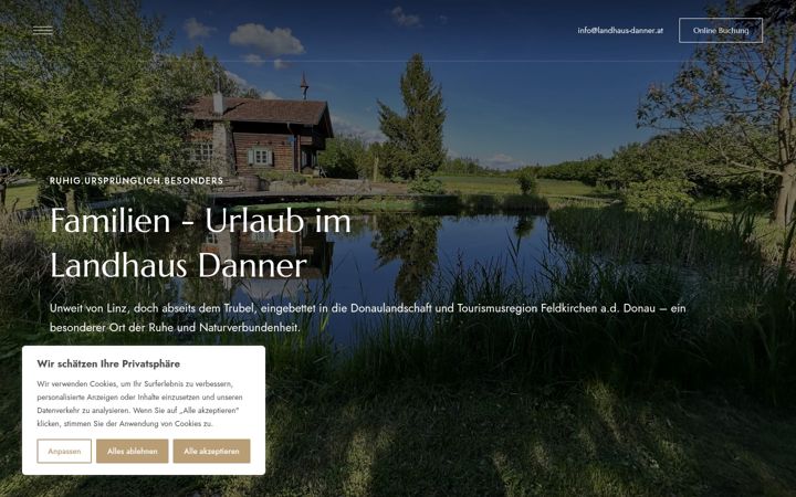 Screenshot of landhaus-danner.at