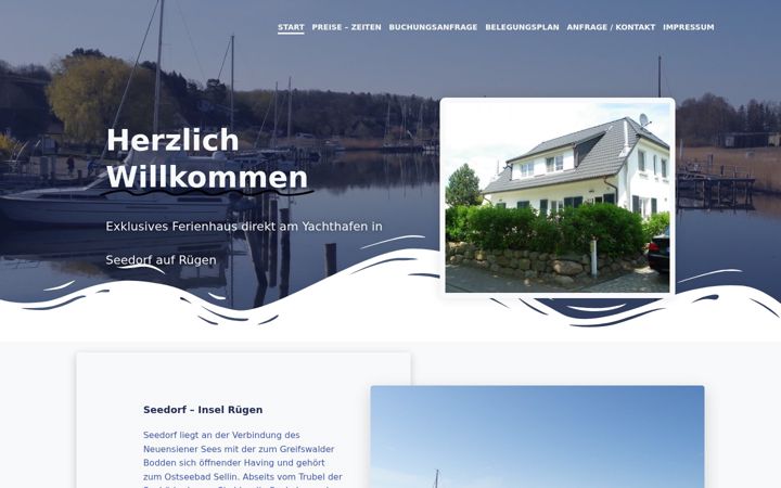 Screenshot of landhaus-godehus.de