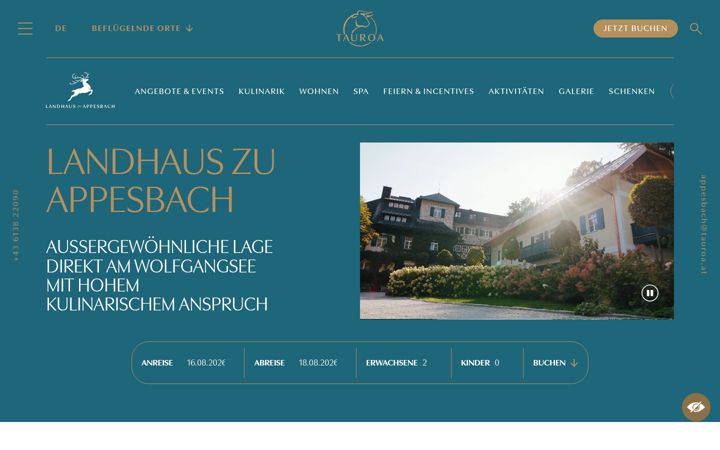 Screenshot of landhauszuappesbach.at