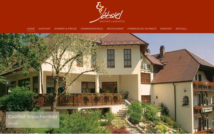 Screenshot of landhotel-joebstel.de