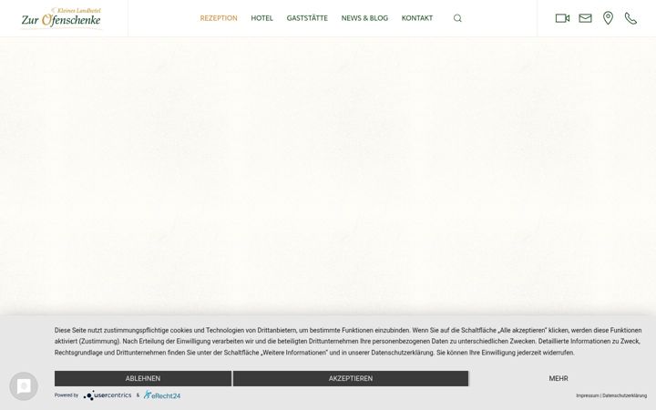Screenshot of landhotel-ofenschenke.de