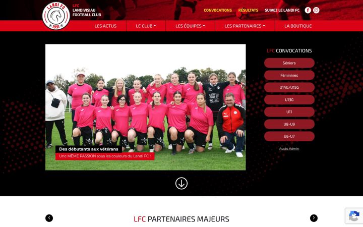 Screenshot of landifc.com