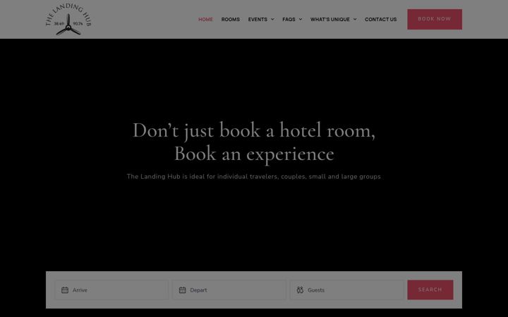 Screenshot of landinghub.com