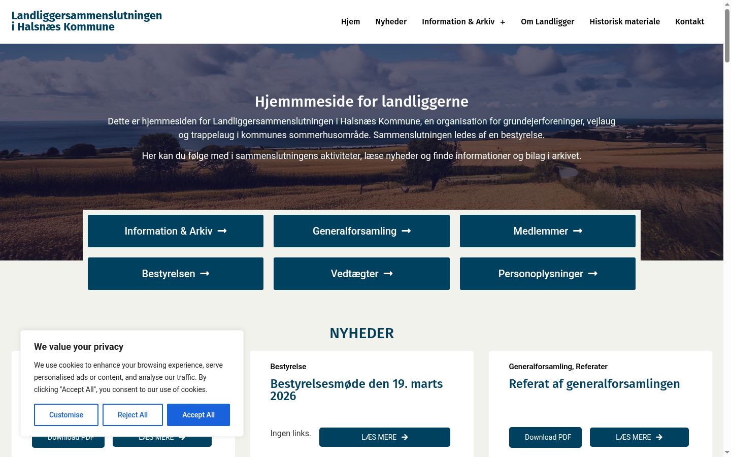 Sutikimo reklamjuostės, rodytos prieš bet kokią sąveiką, ekrano kopija