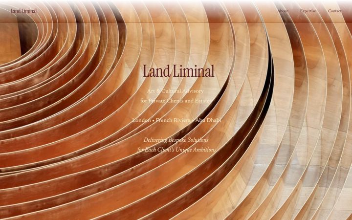 Screenshot of landliminal.com