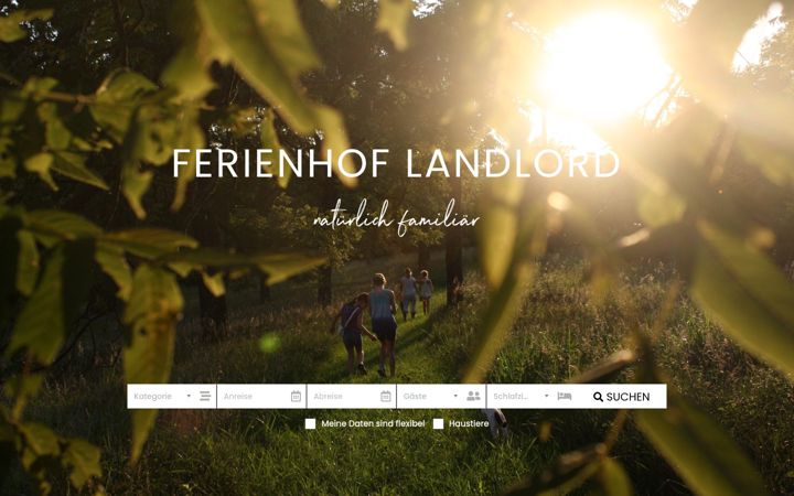 Screenshot of landlord-fehmarn.de