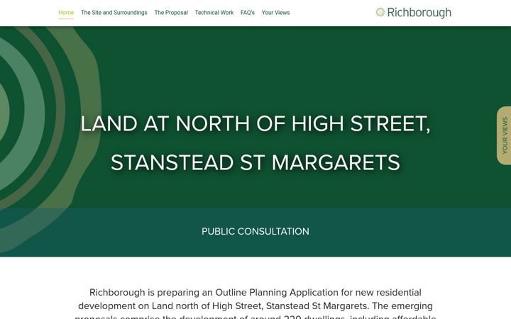 Screenshot of landnorthofhighstreet.co.uk