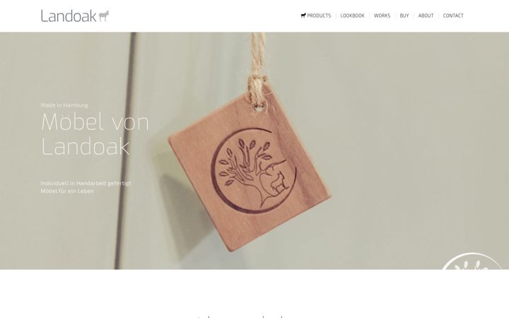 Screenshot of landoak.de